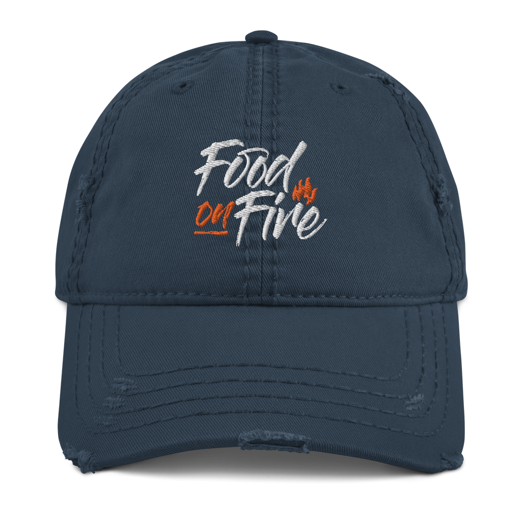 Dad Hat - Food on Fire - Reversed Logo