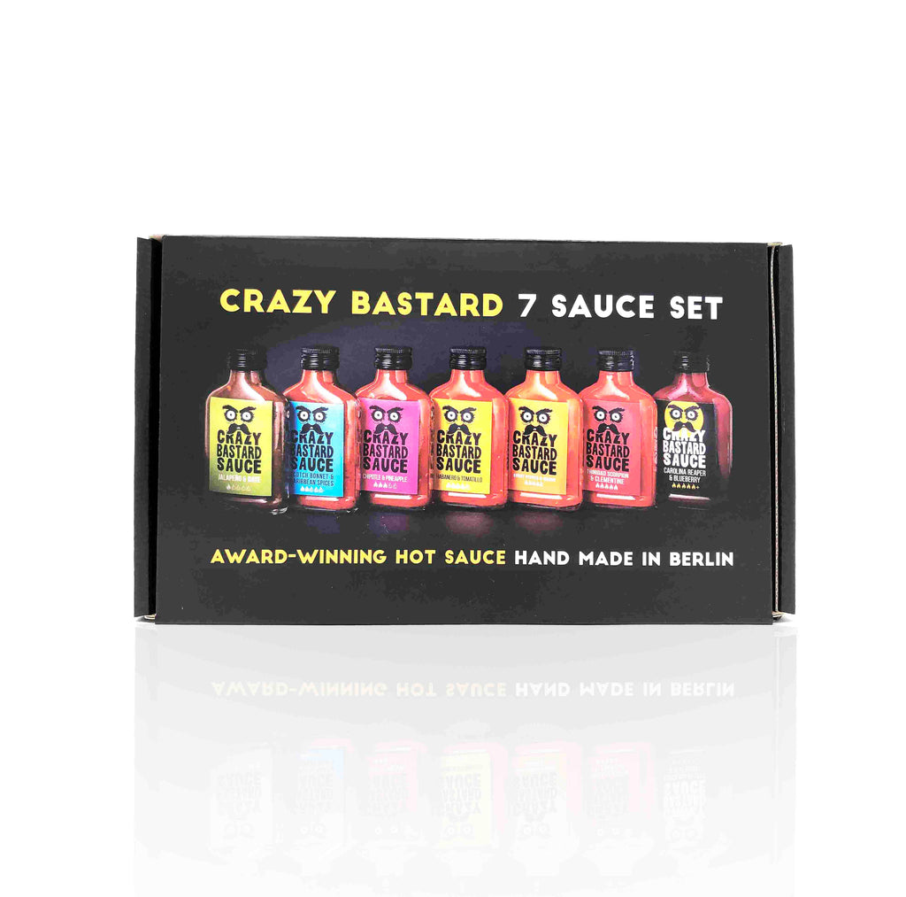 Crazy Bastard 7 Hot Sauce Pack