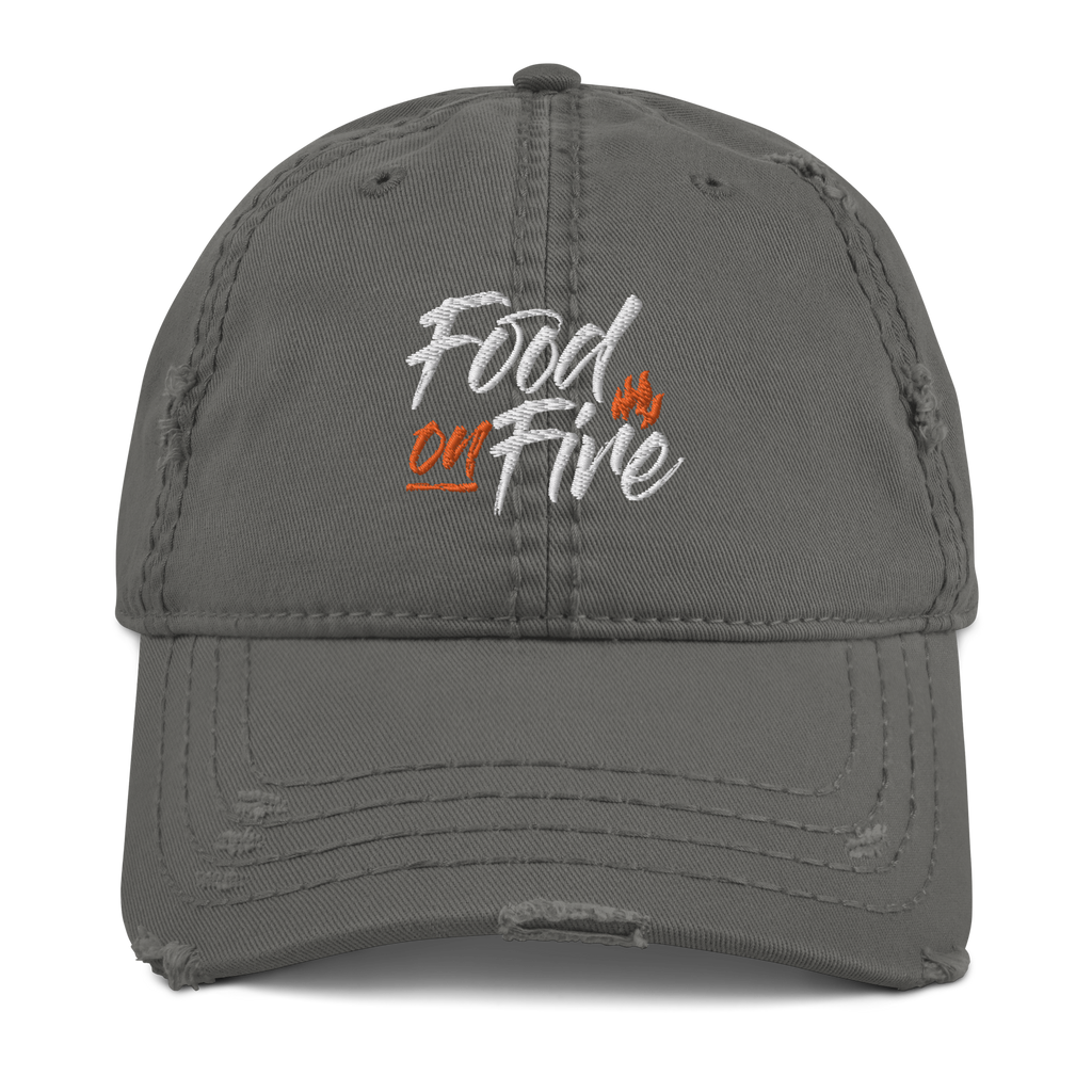 Dad Hat - Food on Fire - Reversed Logo